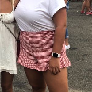 Zara Shorts with Ruffle Trim